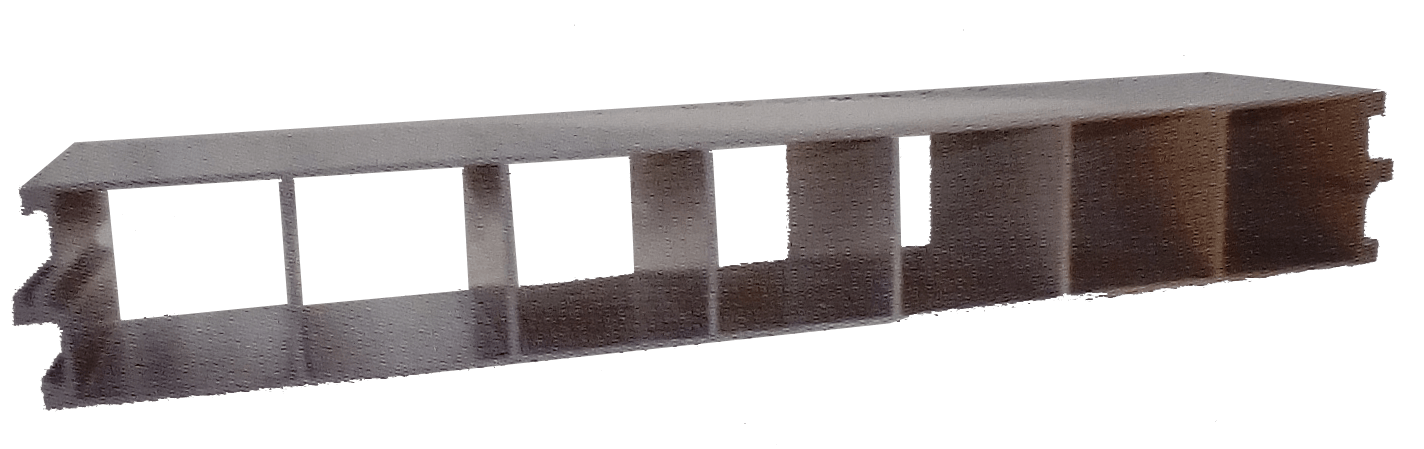 Seven hole partition board Seven hole partition board