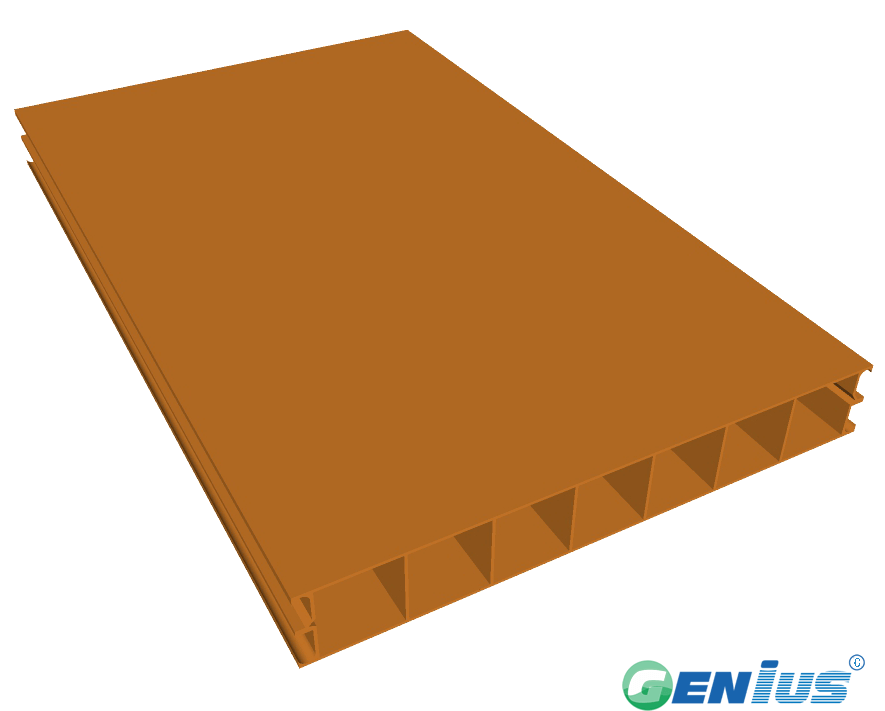 结构型材-七孔隔墙板（乙烯基）