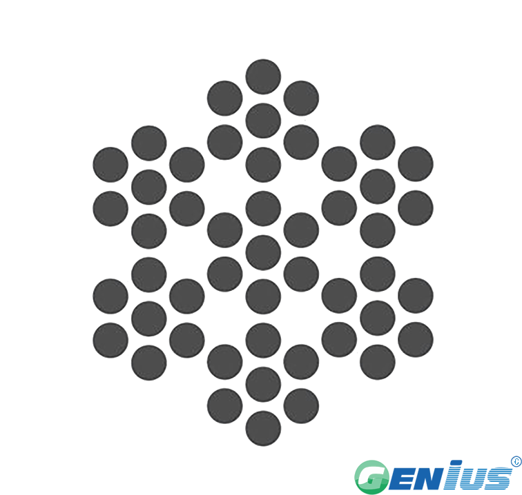 LM Fiber Core(FC) Wire Rope GB7X7 (6/1)