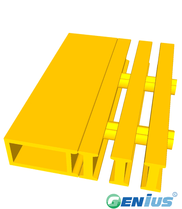 结构型材-楼梯踏板扁管